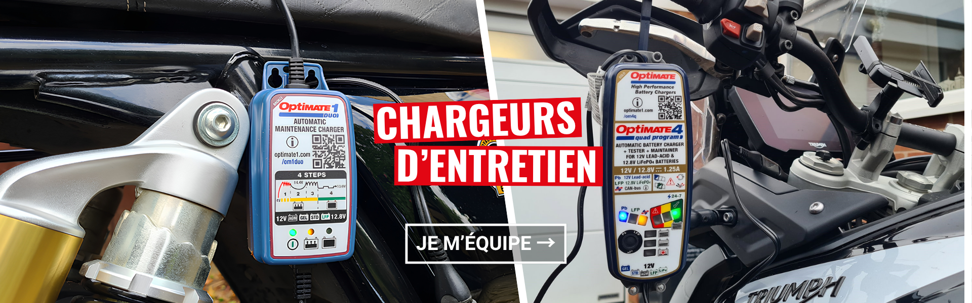 Chargeurs d'entretien